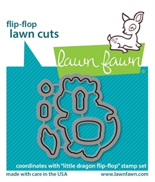 Lawn Cuts - Little Dragon Flip-Flop (DIES)