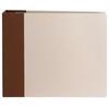 Scrapbooking Album - D-Ring Modern Chipboard / Brun
