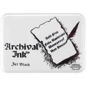Archival Ink Stempelsv�rte - Jet Black