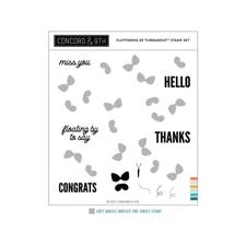 Sizzix Ink-its Letterpress Plate - Flower Vine