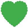 Lever Craft Punch - Scallop Heart (M)
