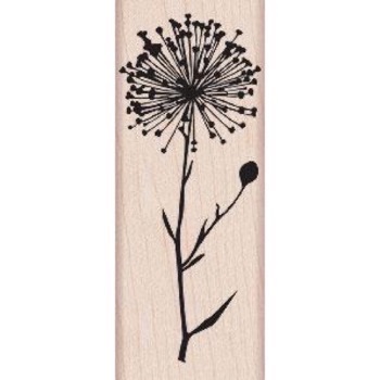Wood Stamp - Silhouette Burst