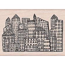 Wood Stamp - Silly Scape