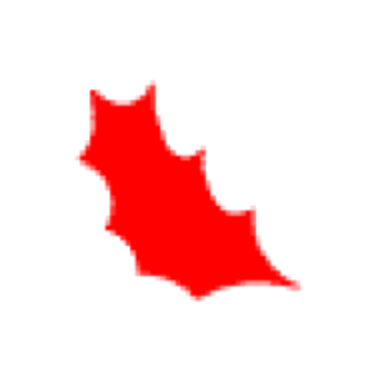 Punch - Holly Leaf (mini)