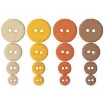 Buttons - Round / Earth