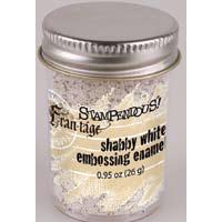 Embossing Pulver - Shabby White