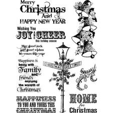 Cling Stamp - Hot Picks X-Mas #3
