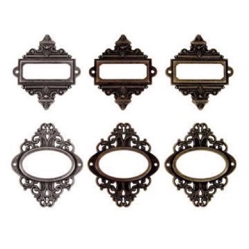Ornate Plates - Tim Holtz