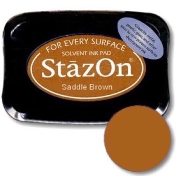 Staz-On Stempelsv�rte - Saddle Brown