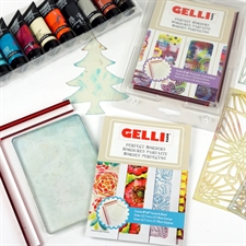 Gelli Arts Perfect Borders KIT - 5x7" Cards and More!