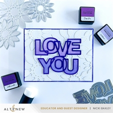 Altenew DIE - Outlined Love You