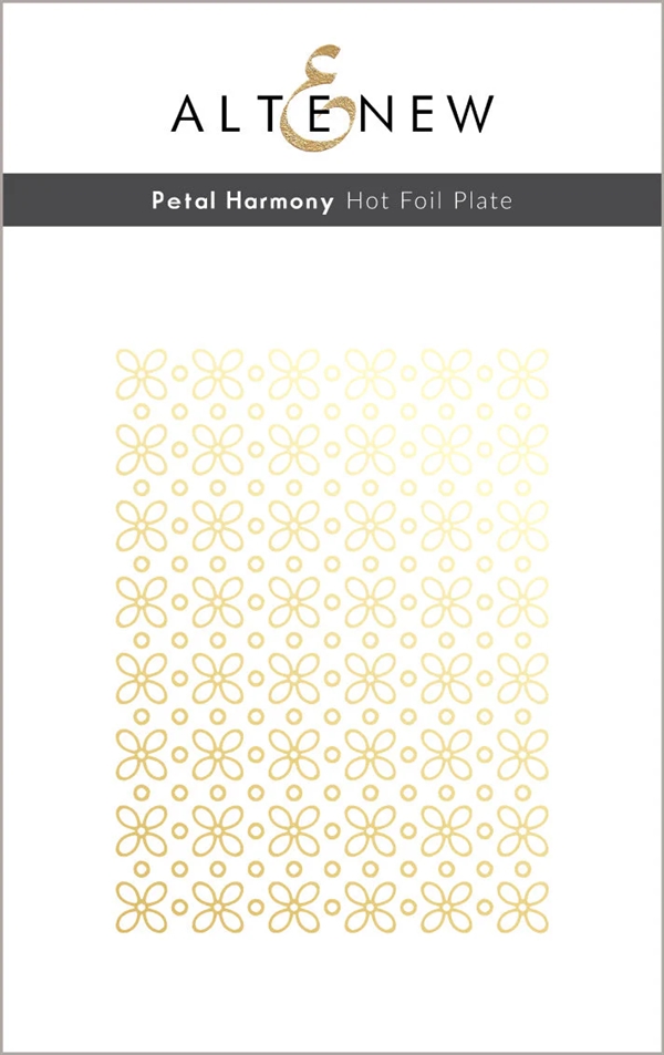 Altenew HOT Foil Plate - Petal Harmony